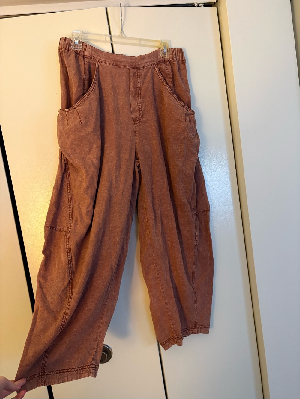 Free People Pull On Barrel Pants
